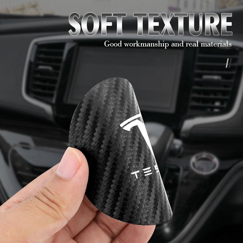 2Pcs Car Coaster Water Cup Mat Non-Slip Pad For Tesla Model 3 Y S X Cybertruck Juguete Roadster Coil Bonina Highland SpaceX