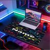 Custom Name Personalized Game on Pattern Mousepad, Laptop PC Desk Mat, Decorative Desk Mat for Home Keyboard Pad Gift