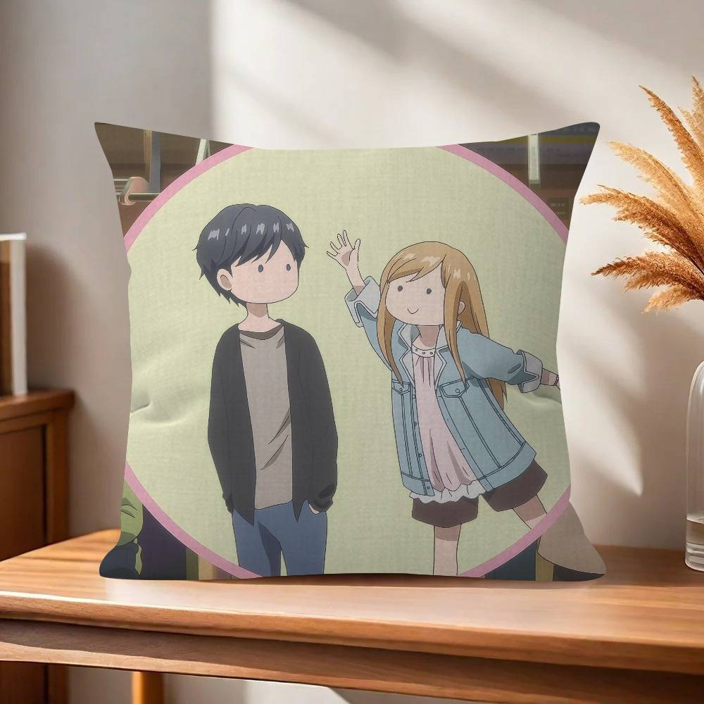 Anime My Love Story With Yamadakun At Lv Personalized Picture Text Home Decorative Pillows Household Gifts Xcm