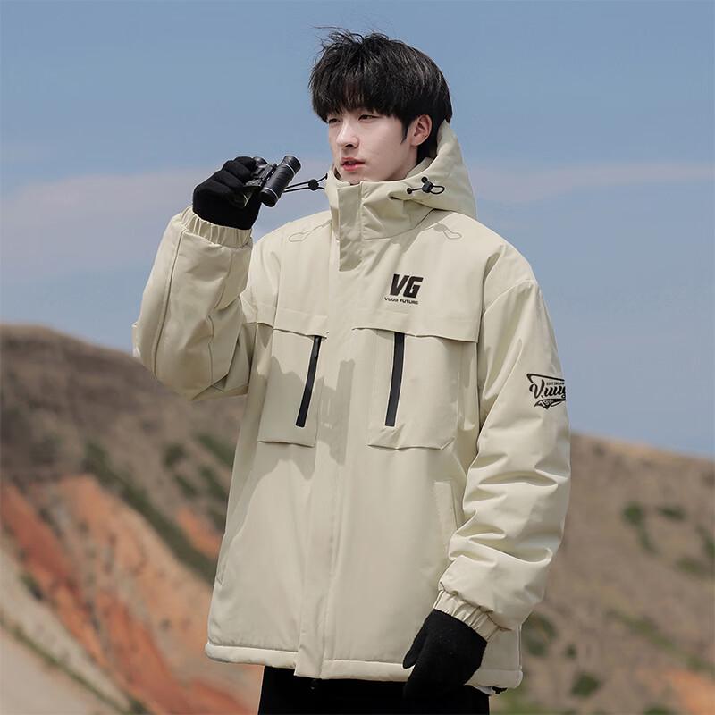 VUUG Men's Hooded Padded Jacket