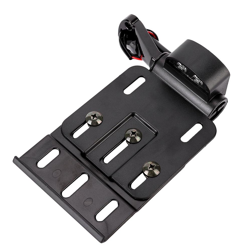 Aluminum Alloy Motorcycle License Plate Frame Holder Bracket, Fits 883 1200 48 2004-2016, Sy To Install, Accessories