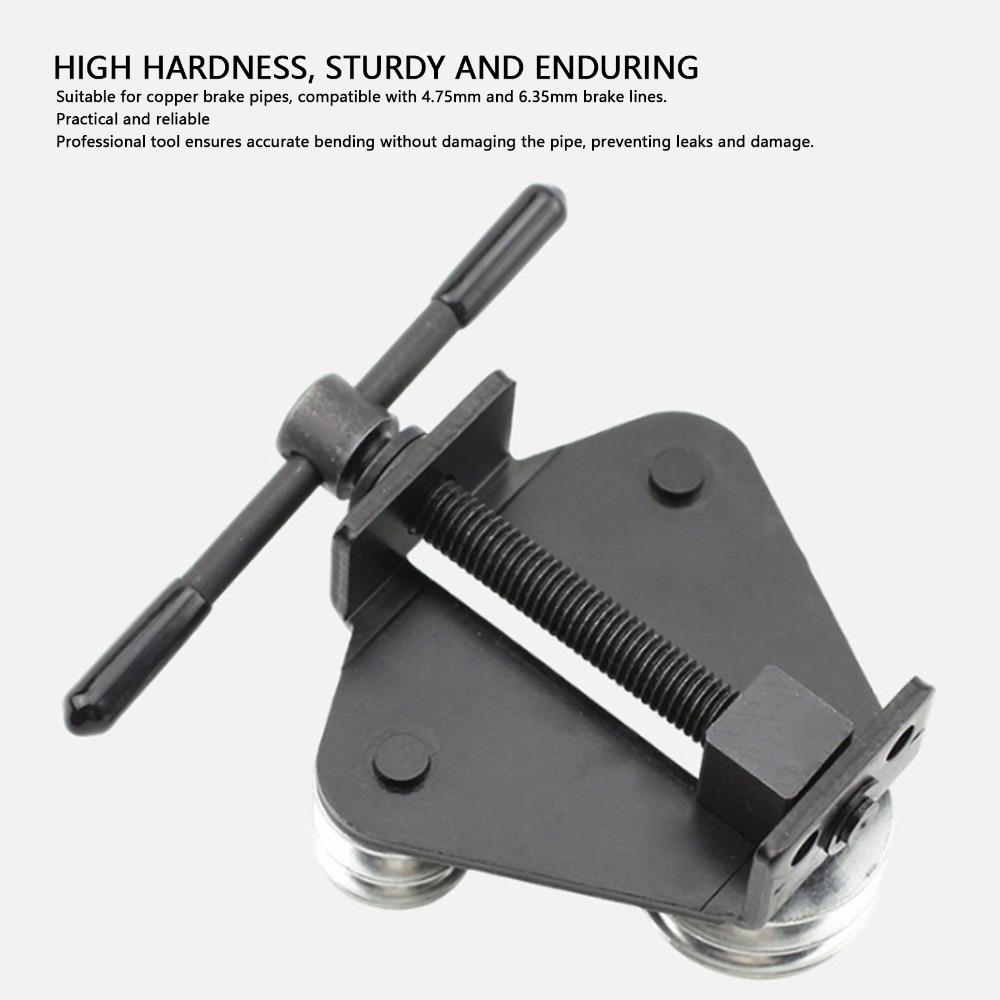 Adjustable Brake Line Bender 3 Roller Brake Line Straightening Tool  Maintenance Technician