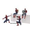 MINISO 4pcs Hasbro Marvel Spider Man Superhero Spiderman 7-9cm Action Figure Spider-Man Anime Collection Mini Toys Model Children Gift