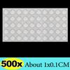 6/500x Self-Adhesive Clear Door Stop Rubber Damper Buffer Cabinet Bumpers Silicone Home Furniture Dots Cushion Protective Pads