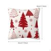 18x18inch Christmas Cushion Cover for Bedroom Holiday Decor