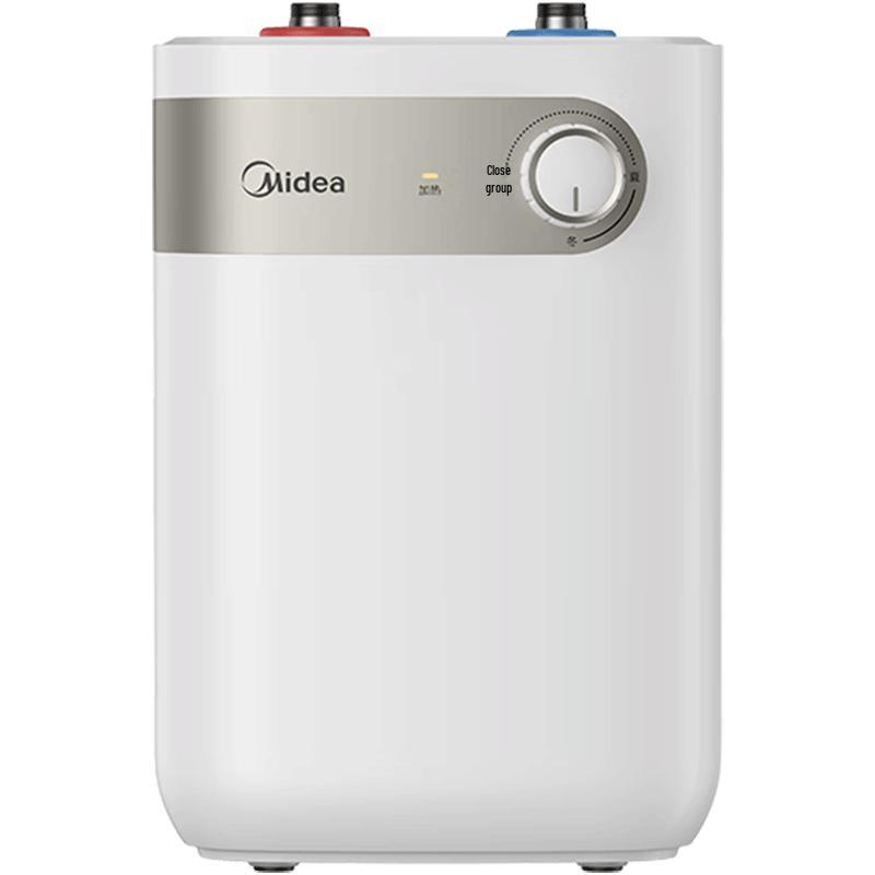 Мини-водонагреватель Midea накопительный, электрический, с китайской вилкой (адаптер в комплекте)