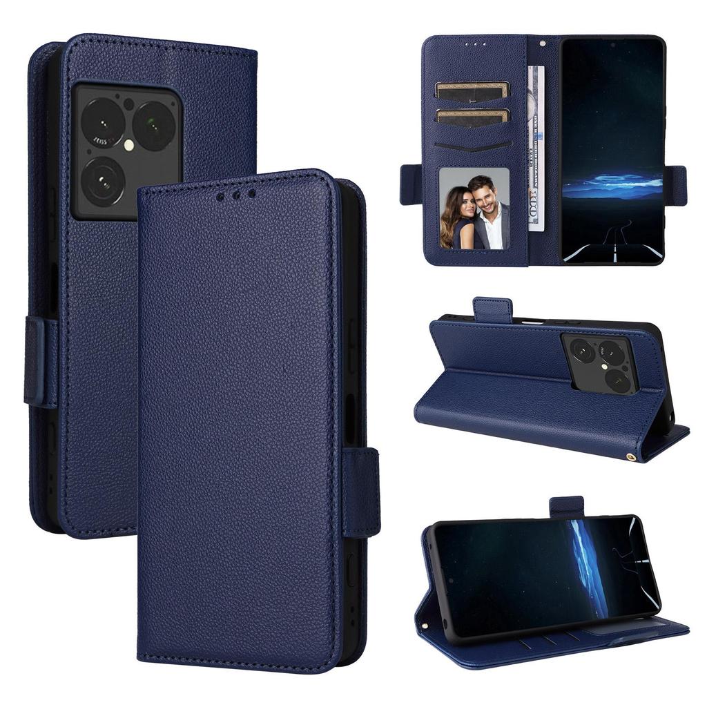 Flip-Schutzhülle kompatibel für Sony Xperia 1 VIII PU-Leder Handyhülle Vollkörperschutz mit [RFID-Blockierung]