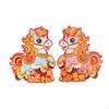 2 Pieces Chinese Year Door Sticker ,2026 Spring Festival Window Cling Decal ,Door Sign
