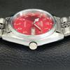 VINTAGE REFURBISHED SEIKO 5 AUTOMATIC 6309A JAPAN MENS RED DIAL WATCH a441240-4