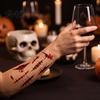 Realistic Scar Wound Decals 30Pcs Halloween Tattoo Stickers, Fake for Long Lasting Wounds Face Body, Waterproof Party Makeup, Easy Apply Remove