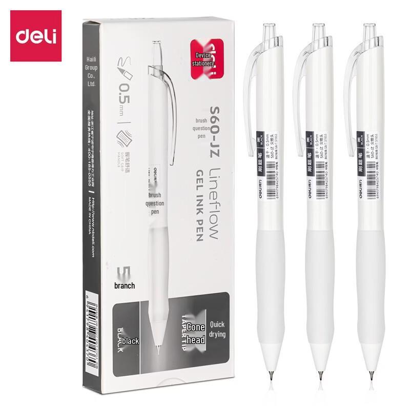 Deli S60-JZ Ret retractable Gel Pen