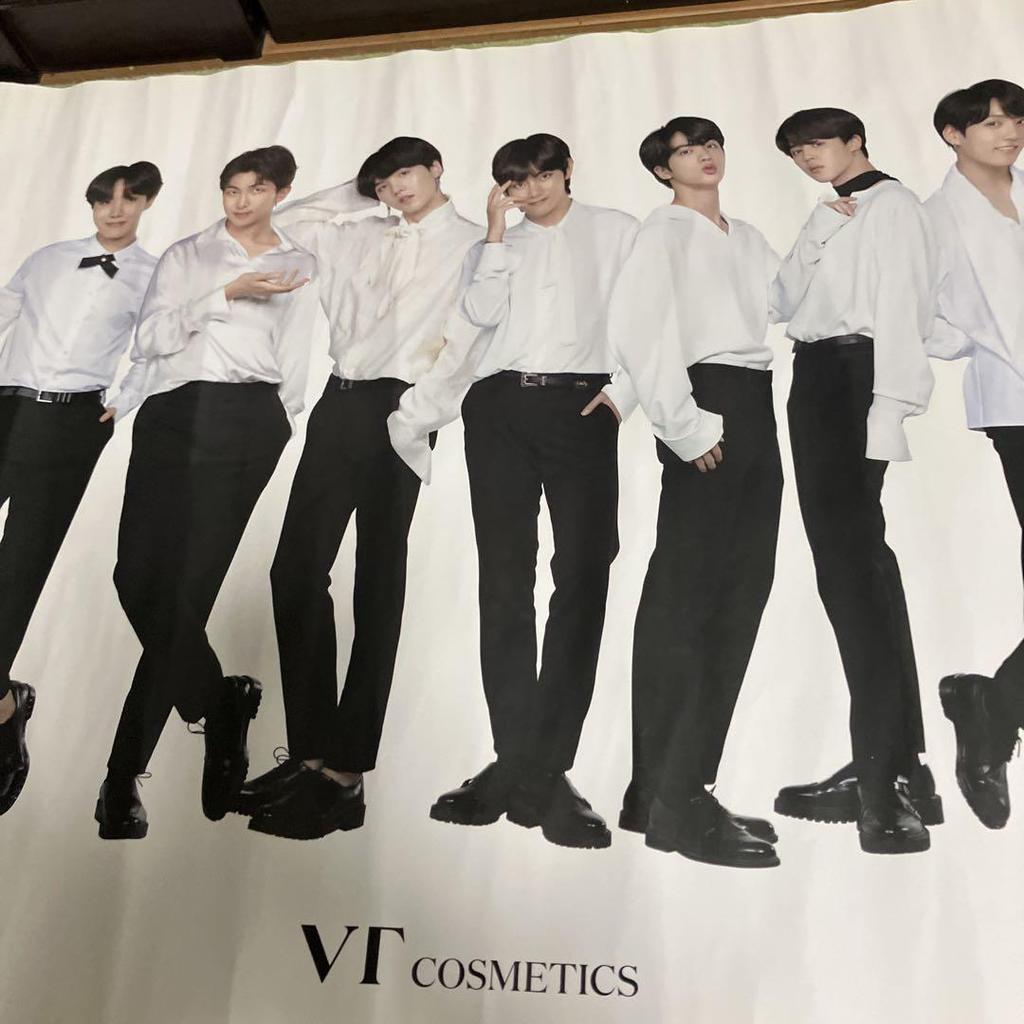 [USED] BTS Bangtan VT Cosmetics Poster