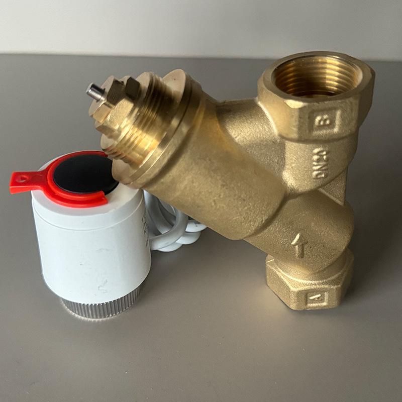Intelligent Two-Way Brass Flow Control Valve for Air Conditioner Water Chillers