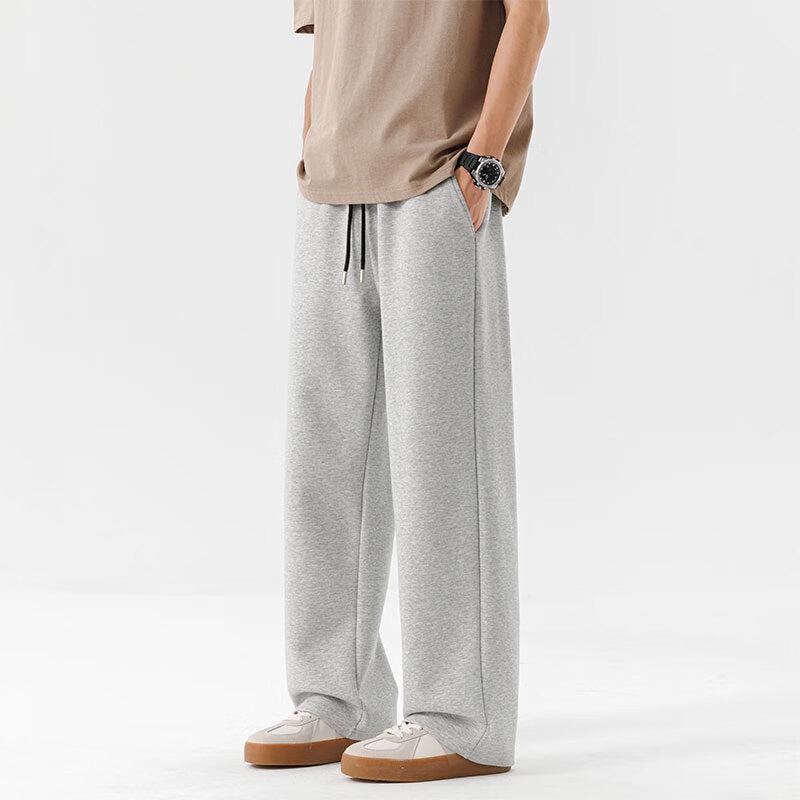 Baleno Men's Heavyweight Wide-Leg Casual Pants