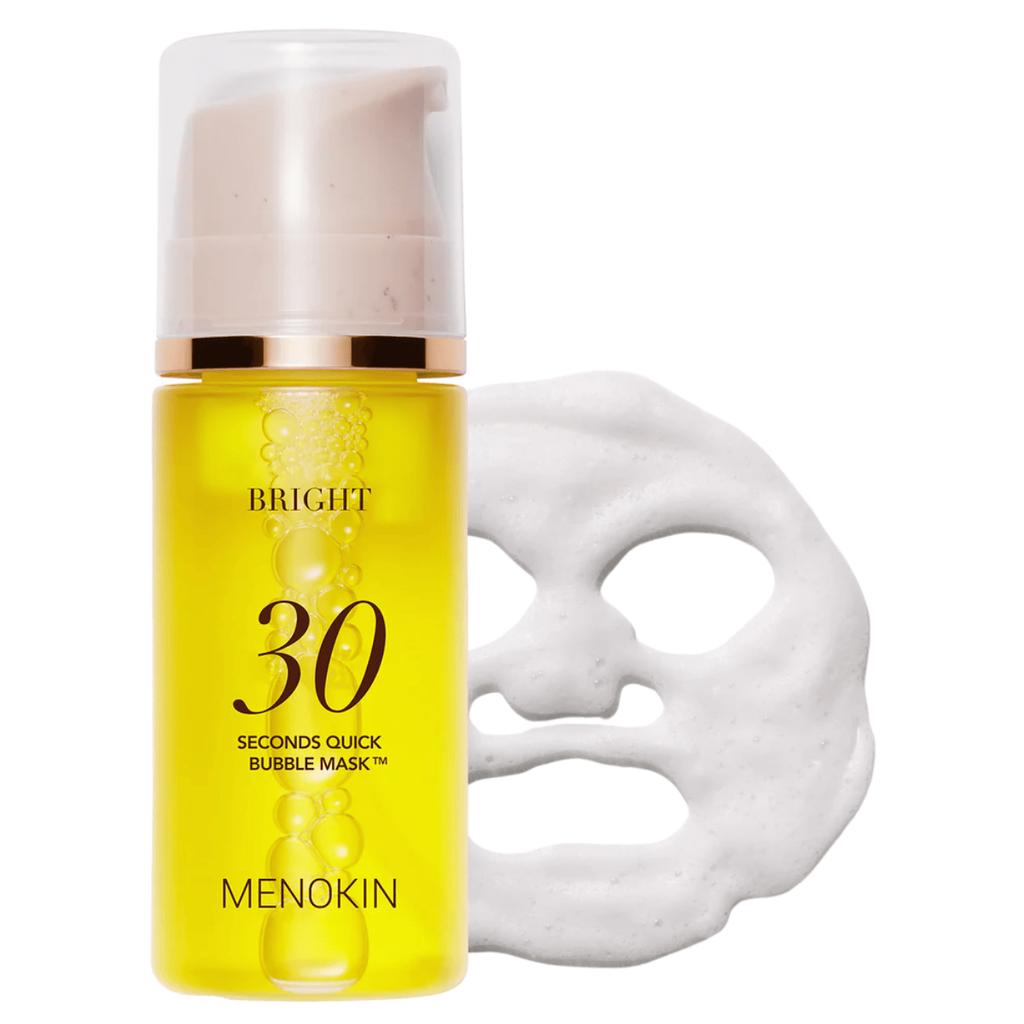 MENOKIN BRIGHT oppklarende boblemaske 95 ml