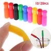 Grade Teeth Protector Stainless Steel Tip Drinking Straw Straws Cap Straw Sleeve Silicone Cover