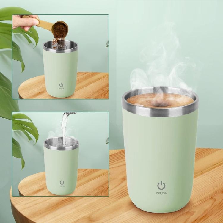 Tazza da Caffè con Mescolatore Automatico Tazza Rotante Pigra Tazze con Mescolatore Magnetico Casa Ufficio