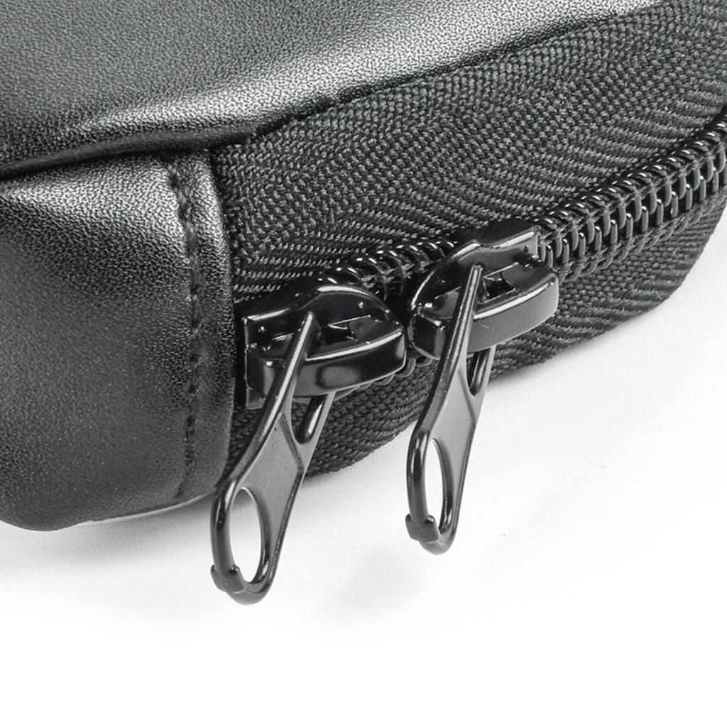 Universal MP3 Portable Storage Bag with Clear Window and Metal Hook All-round Protector Electronics Accessories