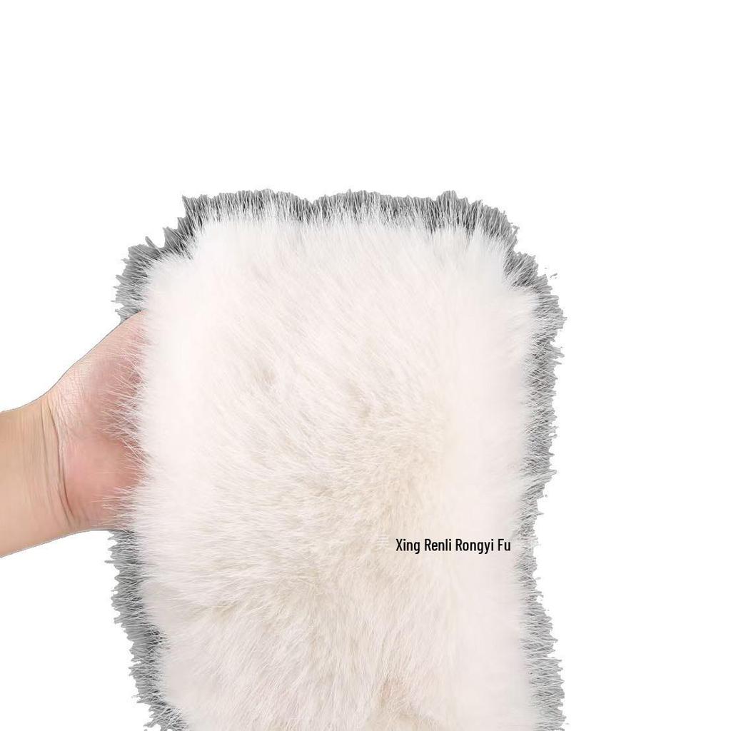Detachable Imitation Fox Fur Cuffs - Universal Sleevelets for Overcoats & Cheongsams - New Chinese Style, All Colors