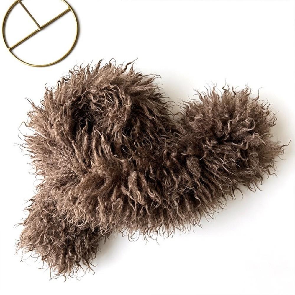 Solid Color Women's Scarf Thicken Winter Scarf Soft Imitation Wool Scarf Winter