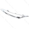 2PCS For Chrysler 300 2015-2025 Front Bumper Fog Lamp Light Trim Chrome Cover Frame Lid Bezel Hood 5SW14SZ0AB 5SW15SZ0AB
