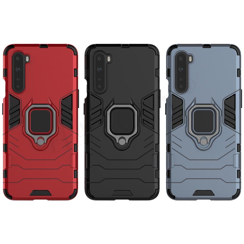 For Oneplus 8 Nord Case Cover One Plus Nord 7 8 Pro Z Shockproof Bumper Magnetic Ring Holder Armor Phone Case For Oneplus Nord