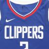 Nike NBA Team Limited Jersey SW Fan Edition Los Angeles Clippers Leonard 2 Blue Men's 864481-406