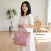 Multifunctional Polka Dot Tote Bag Waterproof Beach Bag Fashion PVC Handbag  Swimming