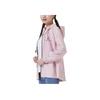 Under Armour Rush Series Printed Logo Zip-Up Hooded Sports Jacket Women jackets Pink 1369848-676