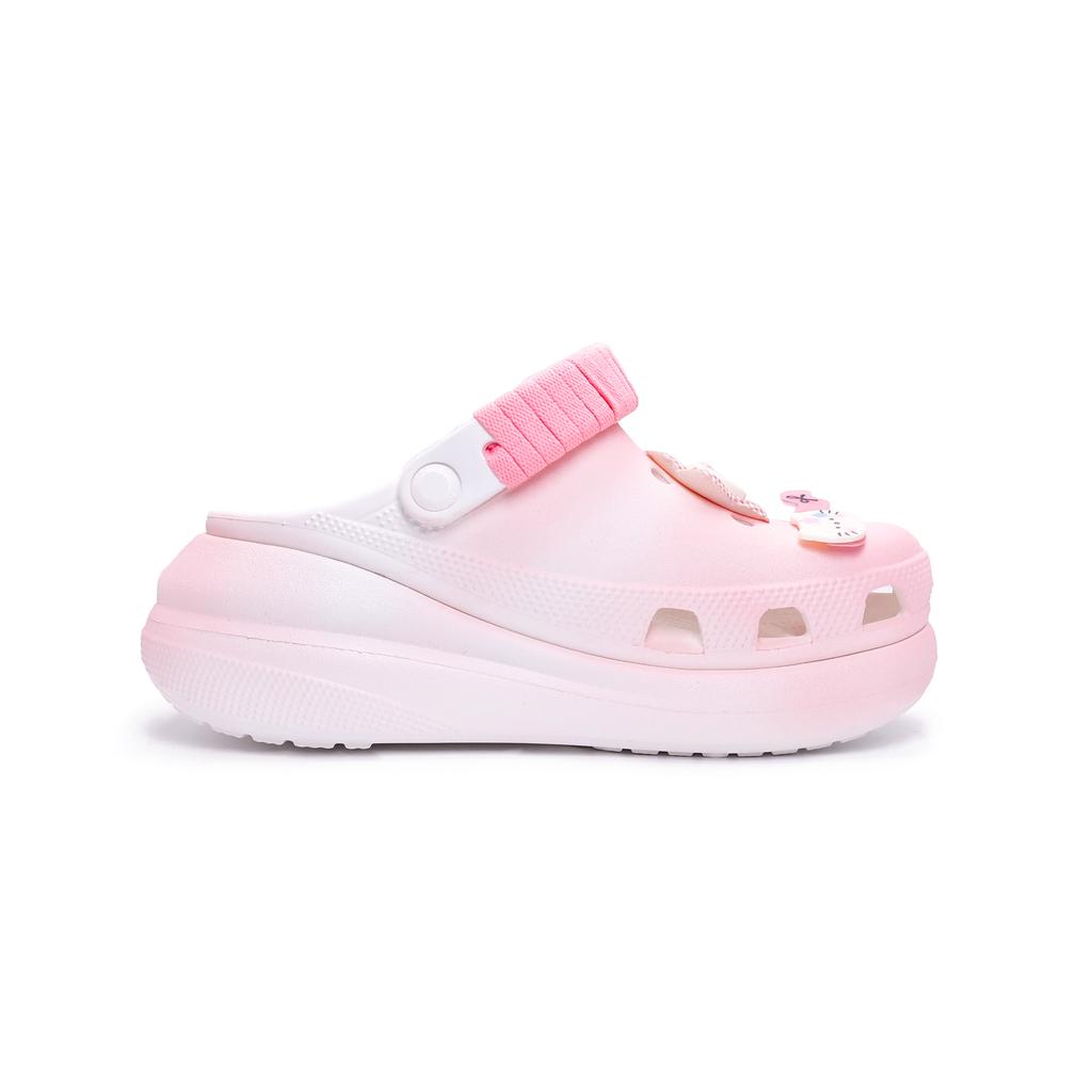 Crocs Crush Clog Strawberry Pie EVA Fashion Cute Commuter Outing Girly Heart Gift Bag Edition Hole Shoes Unisex Pink