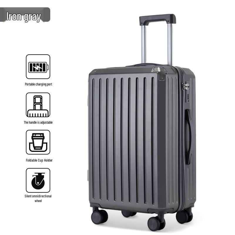 

Mother-Daughter Set: Universal Wheel Travel Suitcase with 28-Inch & 20-Inch Trolley Cases, Large Capacity, with Security Code Lock 20 inch