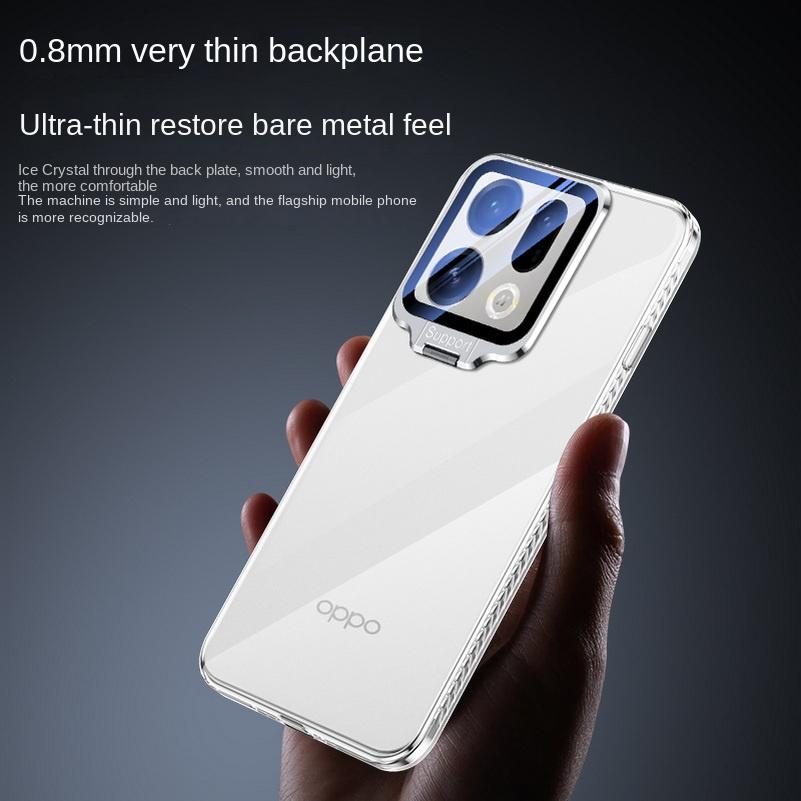 Transparent Anti-yellowing Metal Lens Glass Protective Lens Case For OPPO Find X9 Pro x9 find X8 Ultra X8s + X8 pro Reno14 Cover OPPO Find X9 Pro
