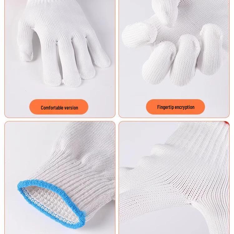 Pengyi Nitrile Rubber Work Gloves: Wear-Resistant, Anti-Slip, Waterproof, Oil-Proof for Men & Women - Ideal for Construction in Autumn & Winter.