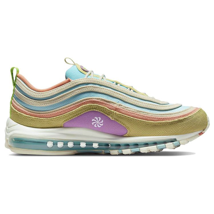 Nike Air Max 97 SE Sun Club - Copa Wheat Grass Men Sneakers Multi-Color Sail Madder-Root DM8588-400