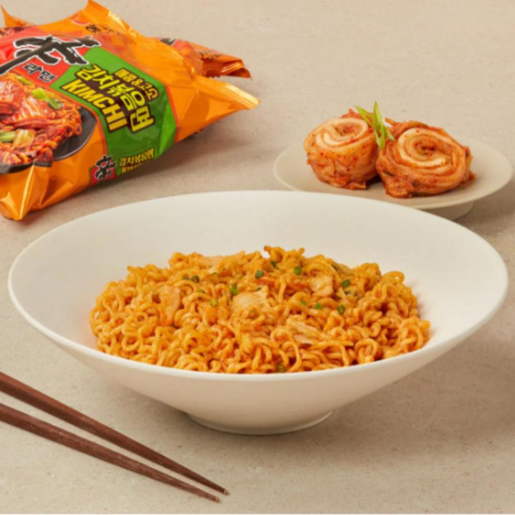 [NEW][Nongshim] Shin Ramen Kimchi Stir-fried Noodles