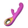 Thrusting Vibrator for Women, 10 Vibration Patterns, Waterproof, Quiet, Rechargeable Wand Massager, Adult Toy, Purple