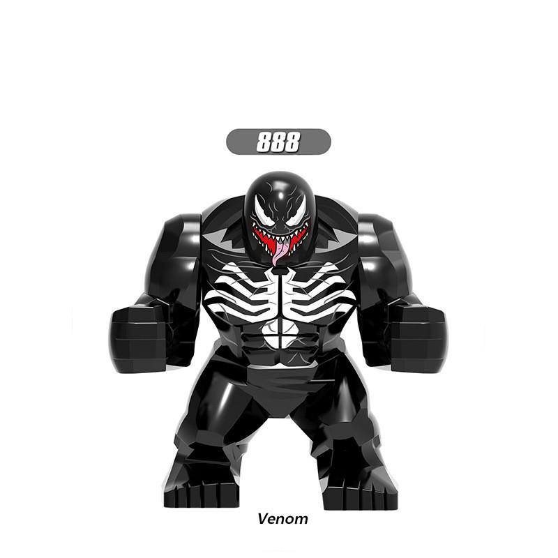 Anime New Figure Spider Venom Doll Mini Action Toy Doll Building Toys Blocks