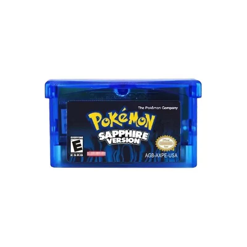 Nostalgic Ndsl Gbm Gbasp Gba Game Cartridge Collection With Legendary Pokmon Designs