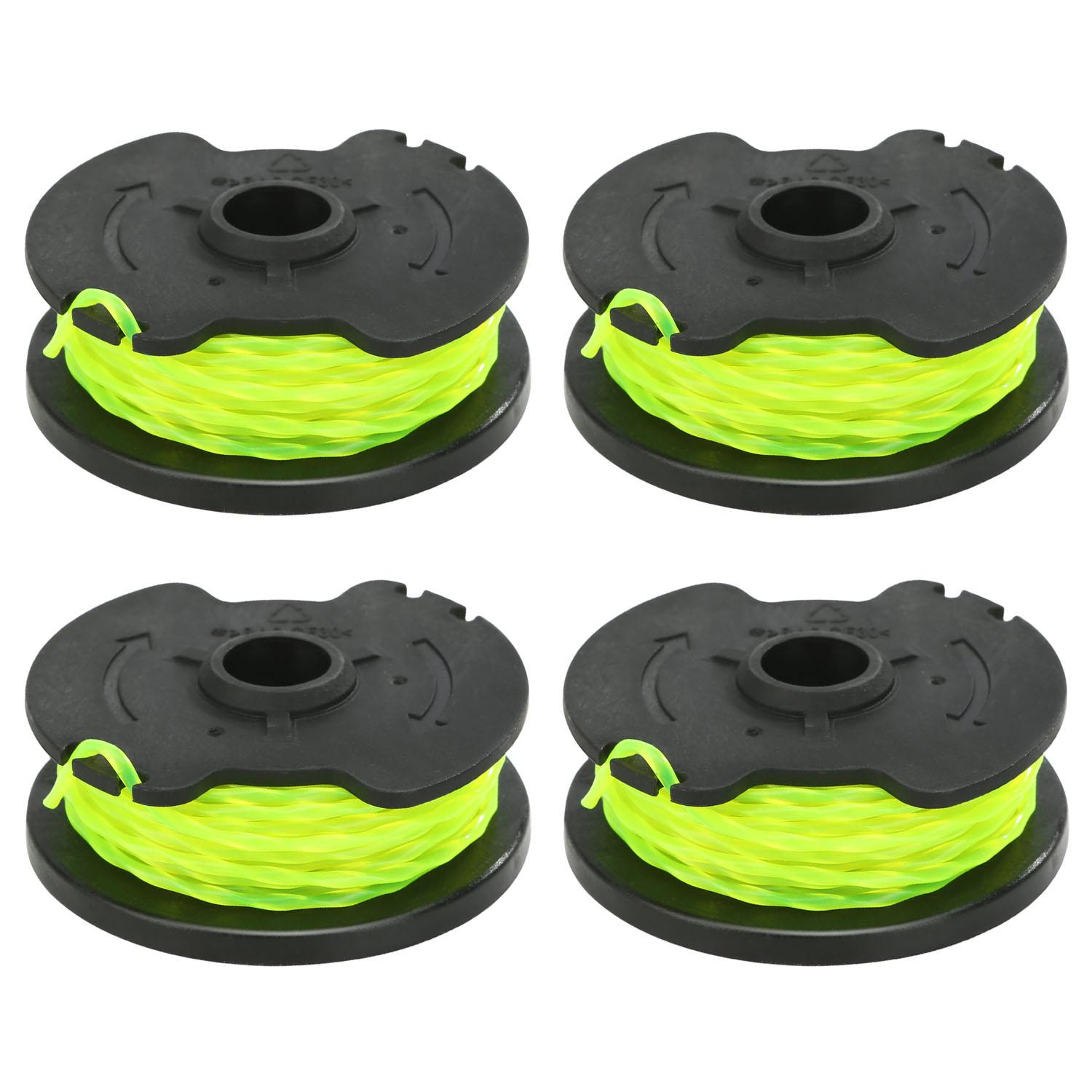 

HT19-401-004-20 4Pcs Replacement Spool Mower Accessory for Hyper Tough 40V Max String Trimmer/HT19-401-004-20/HT21-401-002-04 (2022) A