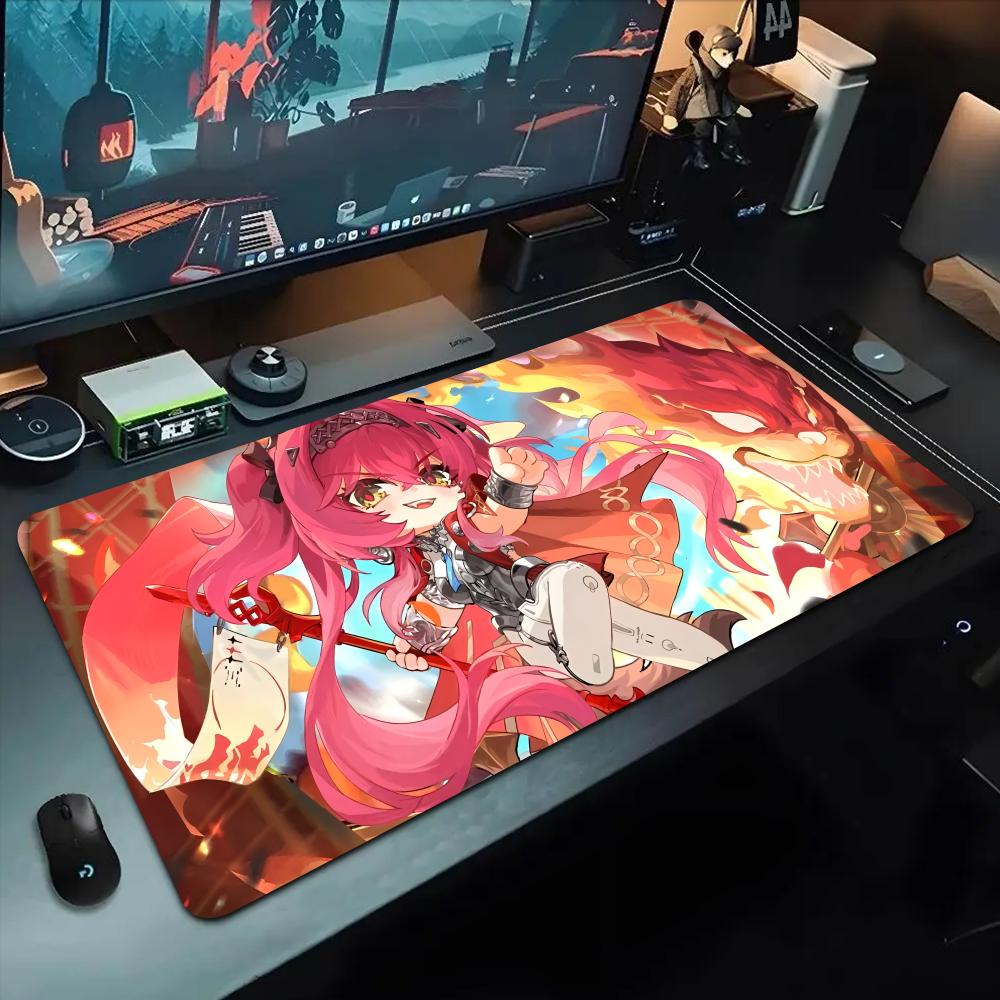 Lupa Wuwa Mouse Pad 500X1000 Mm Large Gaming Mousepad Gamer XL Rubber Otaku Keyboard Pad Laptop Desk Mat