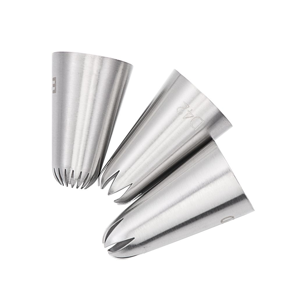 Steel Cupcake Pastry Tips Cream Nozzle Baking Mold Cake Decorating Tool Icing Piping Nozzles