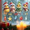 Christmas Decorations, Birds, Easter Egg Bells, Window Stickers, Shop Glass Stickers, Removable, Window Stickers, Static Stickers, Party Decorations