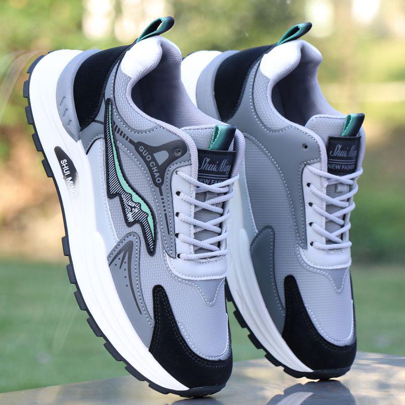 

Мужские водонепроницаемые кожаные кроссовки - Зимние нескользящие, теплые, с хлопковой изоляцией, с плюшевой подкладкой, кроссовки для бега Default Option