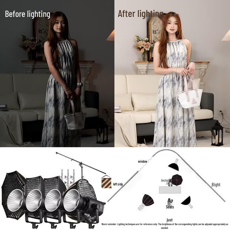 Miaotu CL200B 200W Bi-color LED Studio Fill Light