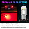 10pcs T10 W5W WY5W Led Canbus Bulbs Car Interior Lights License Plate Light  Clearance Lights Reading Lamp Yellow White 12V 24V
