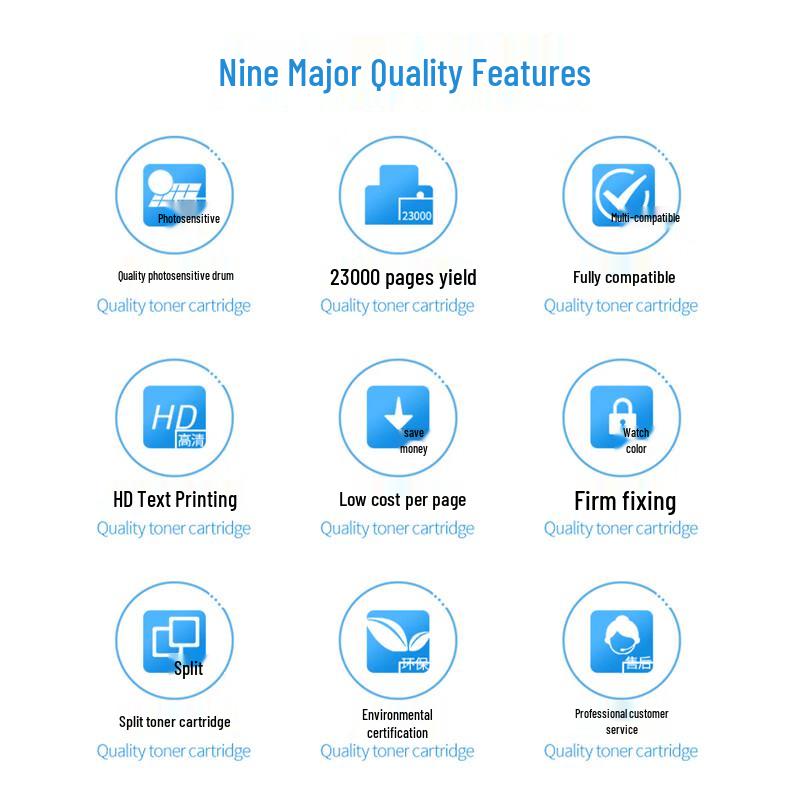 Deli D-232A Black Laser Toner Cartridge