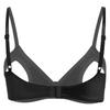 Womens Bra Cutout Push Up Shelf Bra Top Adjustable Straps Lace Trim Brassiere Valentine Lingerie