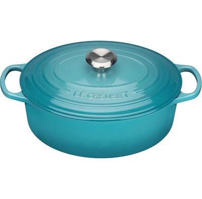 Le Creuset Signature Oval Roaster 27 Cm Caribbean (21178271702430)