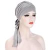 New Fashion Printed Turban Hat Classic Cap Muslim Stretch Head Scarf Hat Cap Turban Bonnet Women Inner Chemotherapy Underscarf