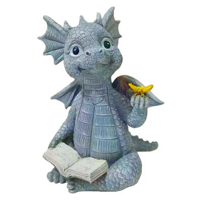 Little Dragon Meditation Decoration Fun Home Resin Craft Statue Creative Garden Decoration Decoration Decoration Decoration